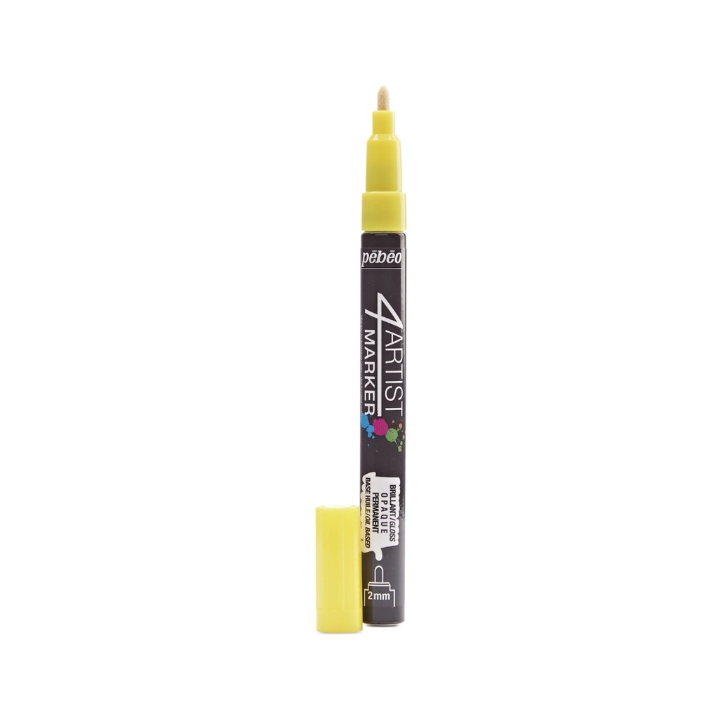 4ARTIST MARKER 2MM YELLOW