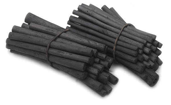 WINSOR & NEWTON WILLOW CHARCOAL MED 12ST
