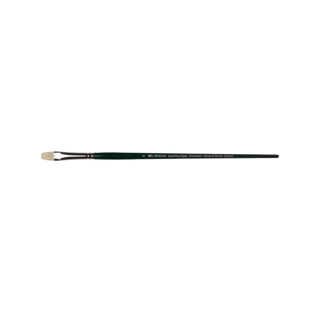 WINSOR & NEWTON WINTON HOG BRUSH SHORT FLAT NO.6
