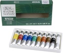 WINSOR & NEWTON WINTON OIL COLOUR TUBE SET 10X21ML ROW