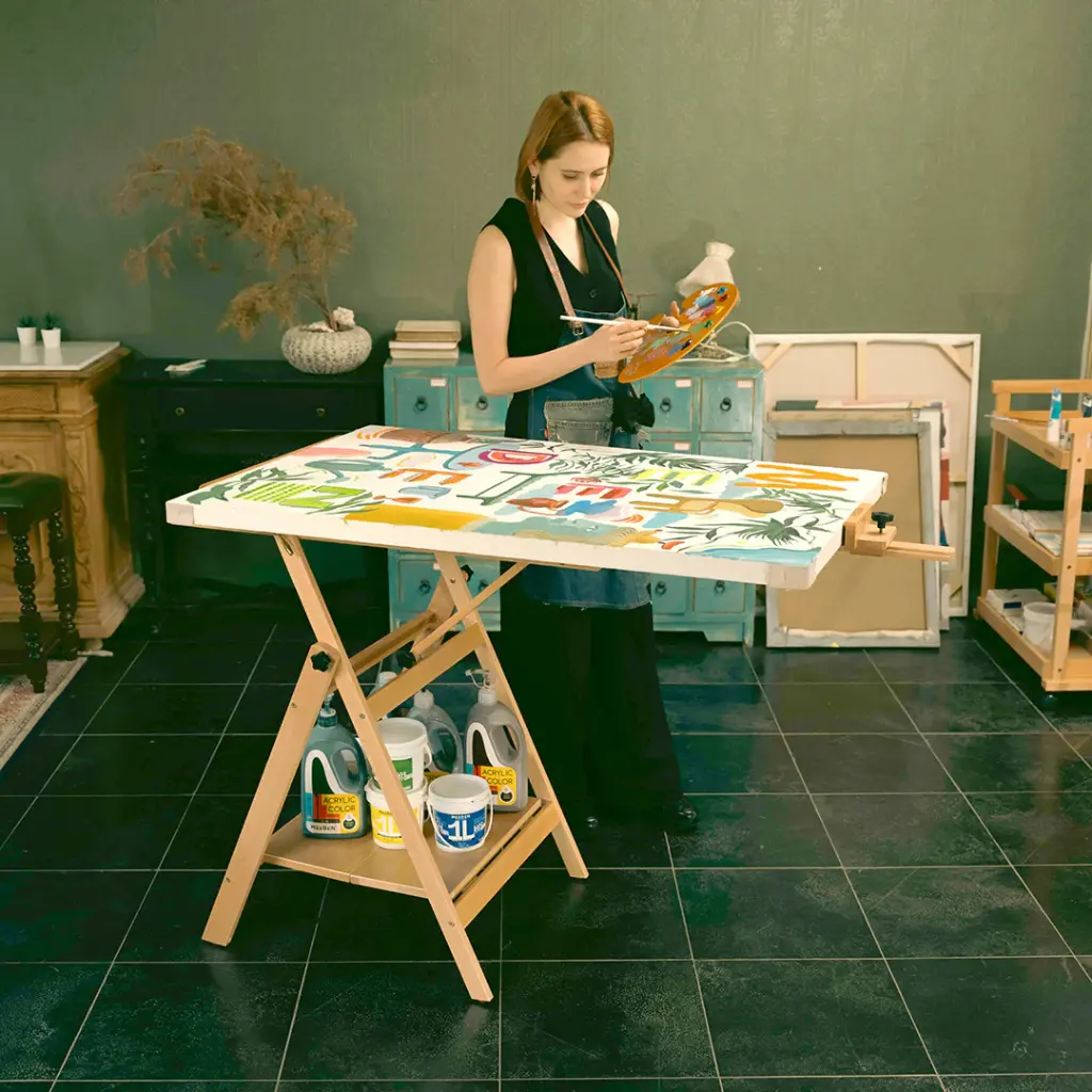 
H-Frame Art easel W10B
