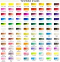MEEDEN 96-Color Solid Watercolor Set