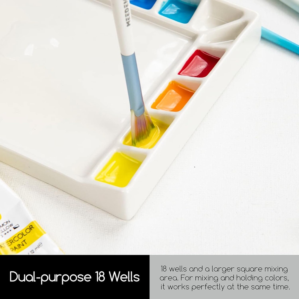 Meeden Studio Porcelain Watercolor Paint Palette