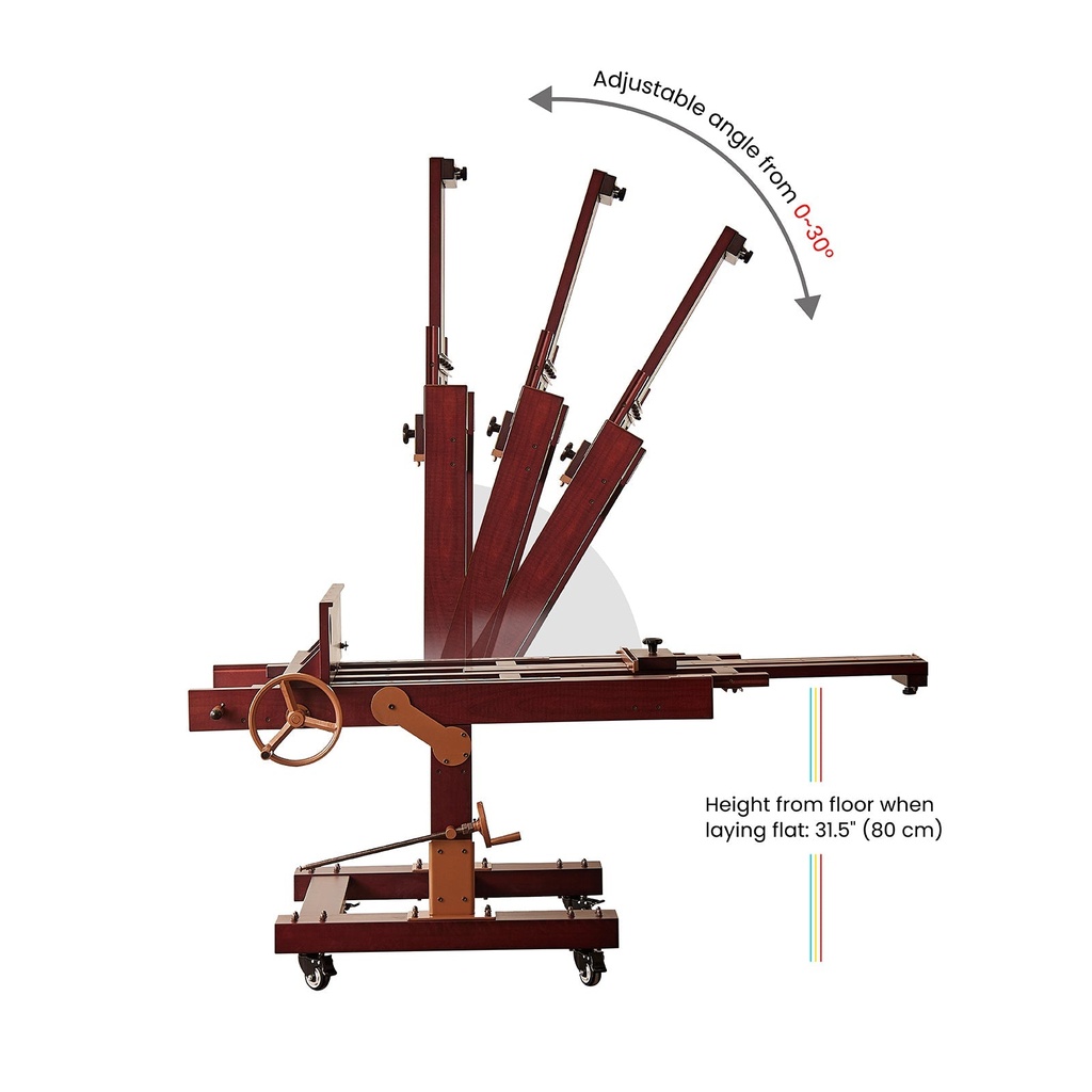 Pro Semi-Automatic Mechanised Studio Easel - 800-DHJ