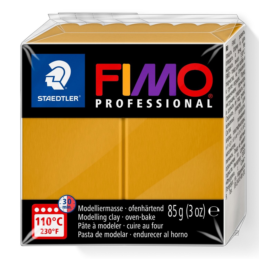 STAEDTLER MODELLING CLAY FIMO PROFESIONAL 85G OCHRE 8004-17