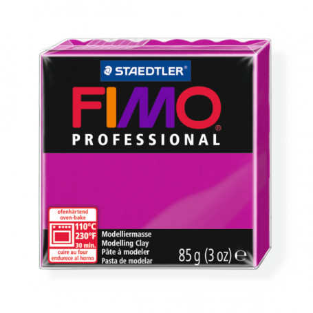 STAEDTLER MOD. CLAY FIMO PROF 85G MAGENTA SET