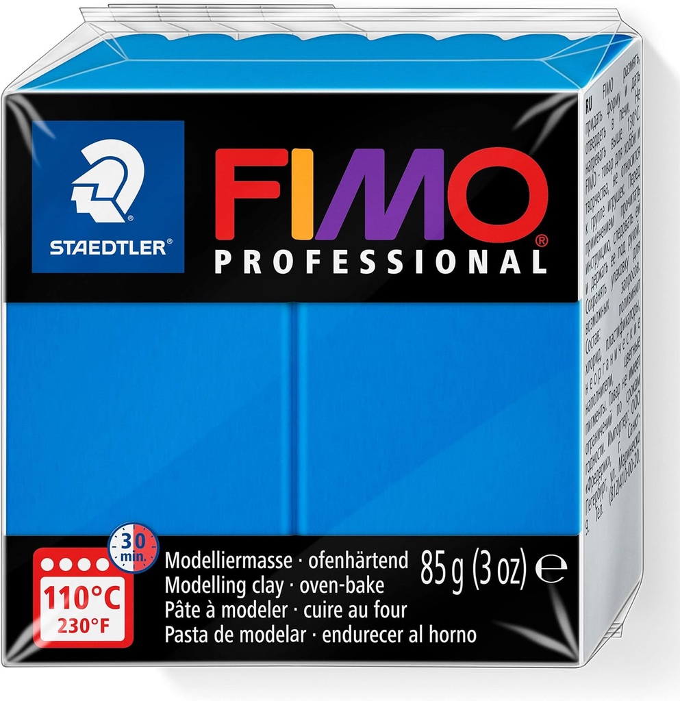 STAEDTLER MOD. CLAY FIMO PROF 85G BLUE SET