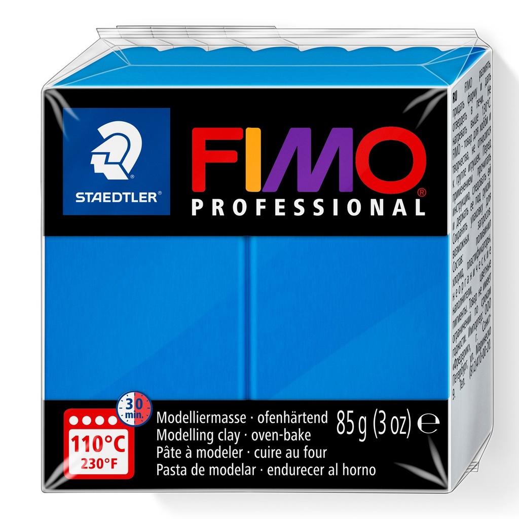 STAEDTLER MODELLING CLAY FIMO PROFESIONAL 85G BLUE 8004-300