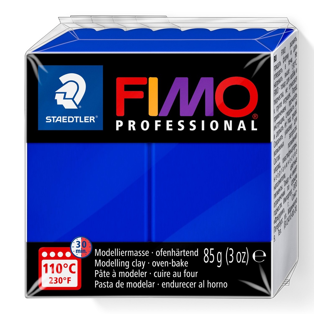 STAEDTLER MODELLING CLAY FIMO PROFESIONAL 85G ULTRAMARINE 8004-33