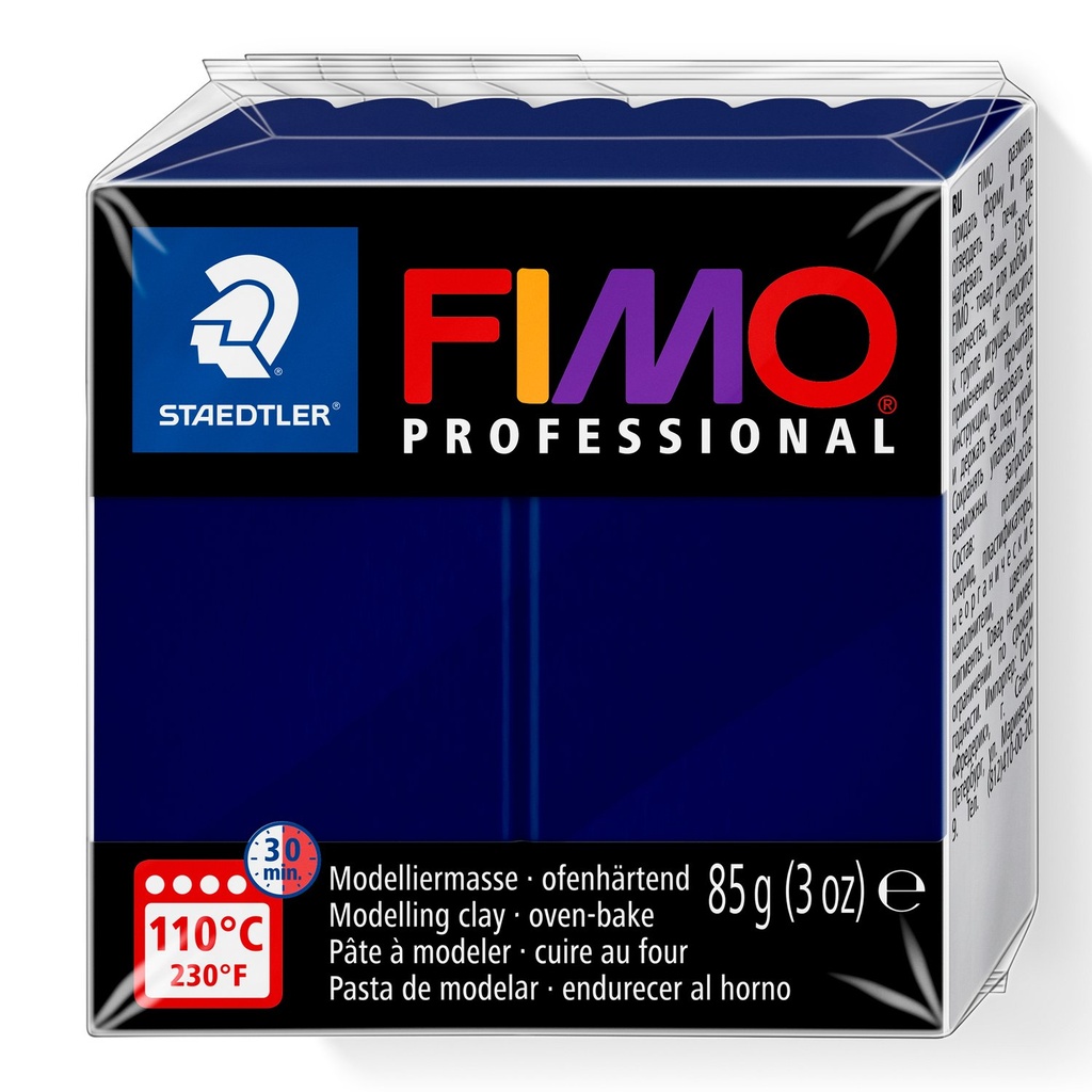 STAEDTLER MODELLING CLAY FIMO PROFESIONAL 85G NAVY BLUE 8004-34