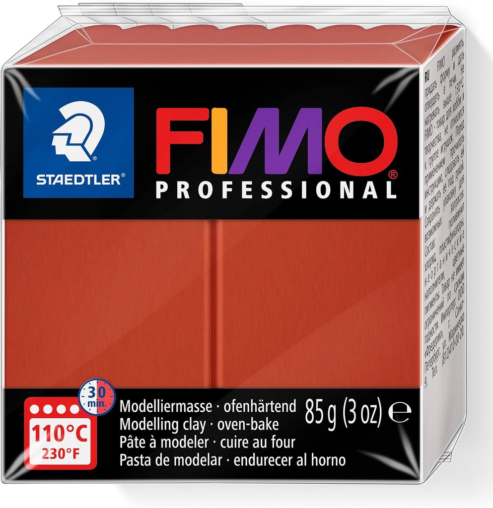 STAEDTLER MOD. CLAY FIMO PROF 85G TERRACOTTA SET