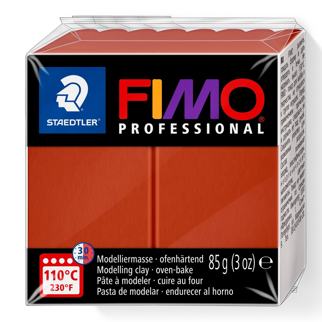 STAEDTLER MODELLING CLAY FIMO PROFESIONAL 85G TERRACOTTA 8004-74