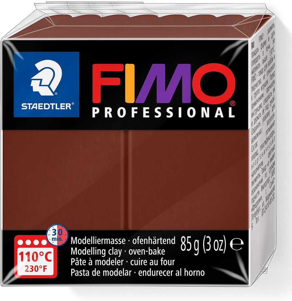 STAEDTLER MOD. CLAY FIMO PROF 85G CHOCOLATE SET