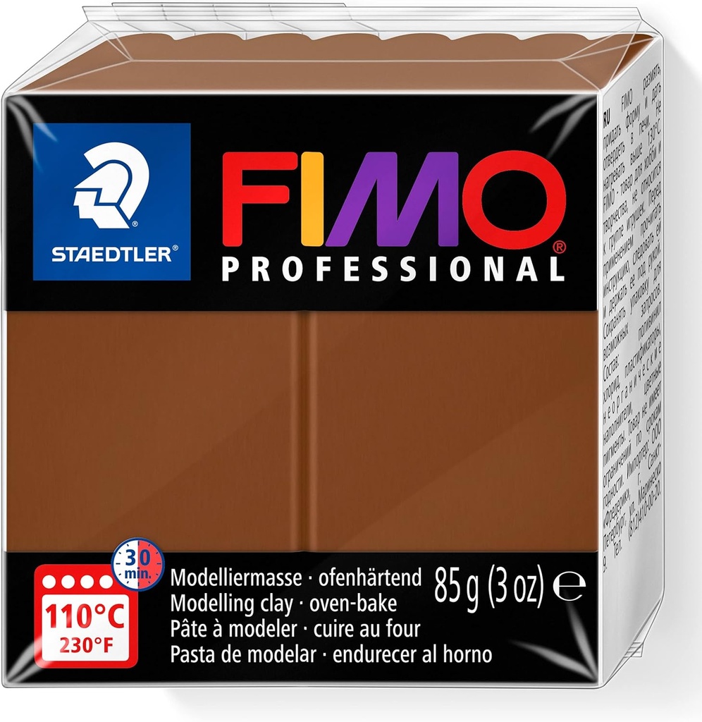 STAEDTLER MOD. CLAY FIMO PROF 85G NOUGAT SET