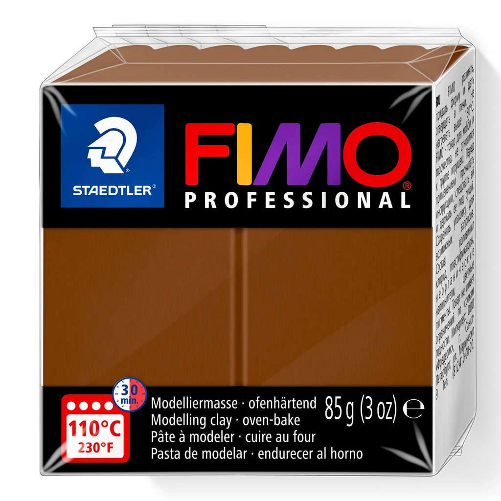 STAEDTLER MODELLING CLAY FIMO PROFESIONAL 85G NOUGAT 8004-78