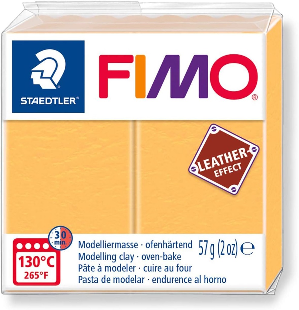 STAEDTLER MOD. CLAY FIMO LEATH.-EF. SAFFRON Y