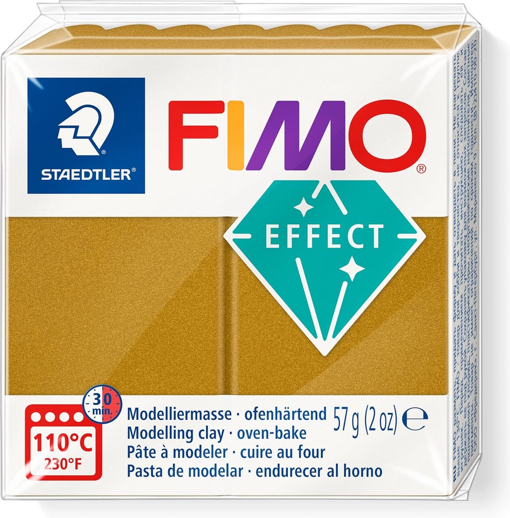 STAEDTLER MOD. CLAY FIMO EFFECT GOLD METALLIC