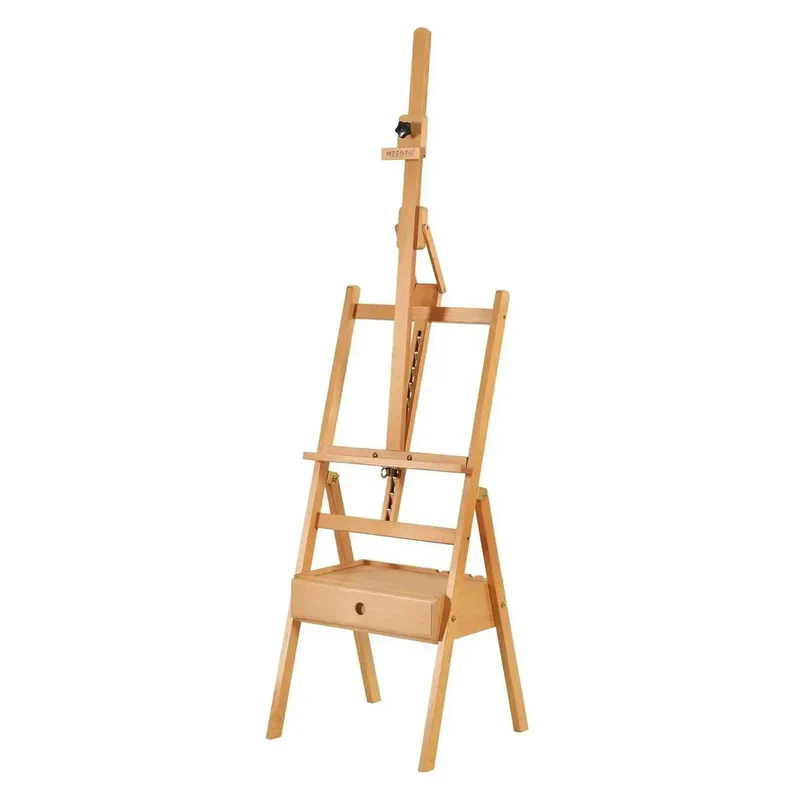 Meeden Tilt H-Frame Easel with Drawer