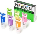 Meeden Fluorescent Acrylic Paint Set, 6 Tubes, 120 ml / 4.06 oz