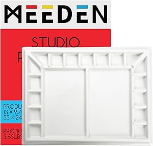 Meeden Studio Porcelain Watercolor Paint Palette
