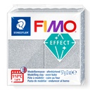 STAEDTLER MODELLING CLAY FIMO EFFECT 57G SILVER GLITTER 8010-812