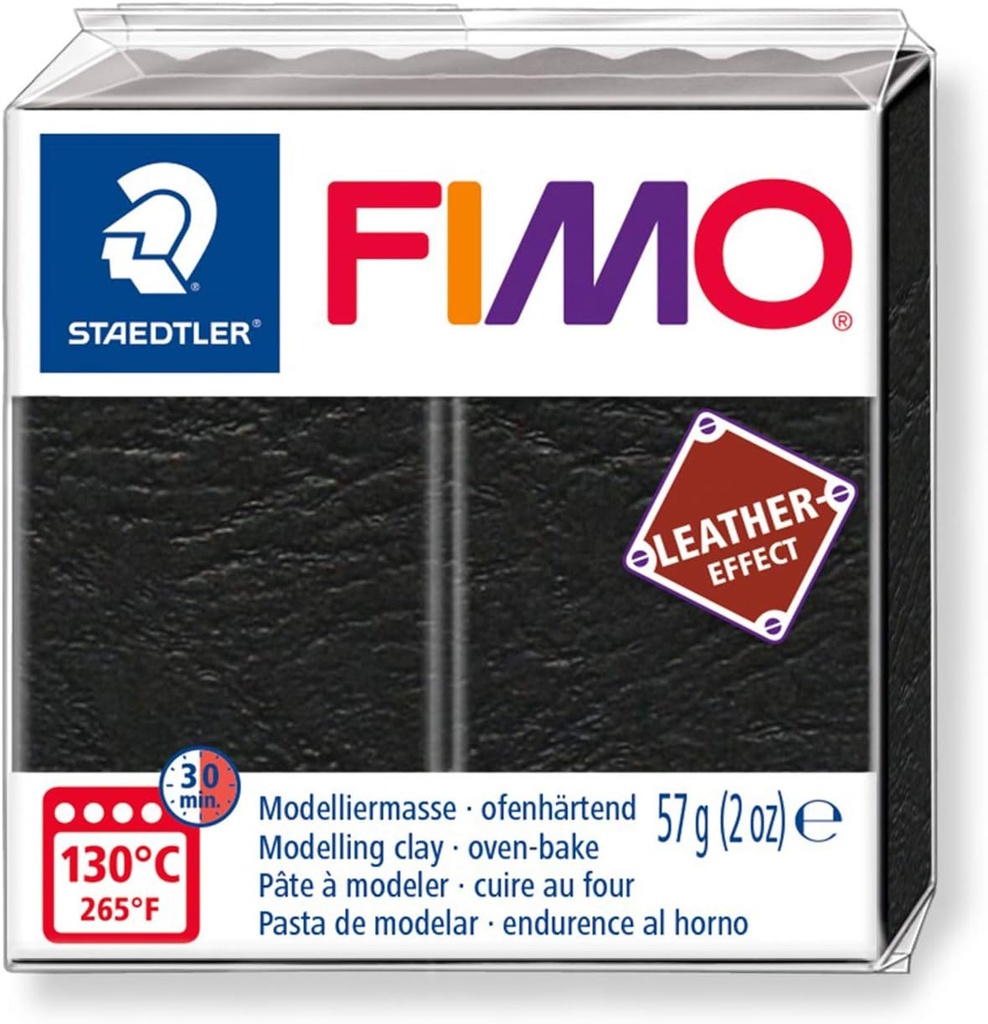 STAEDTLER MOD. CLAY FIMO LEATH.-EF. BLACK