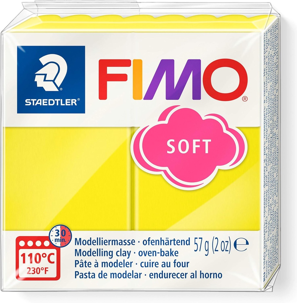 STAEDTLER MOD. CLAY FIMO SOFT LEMON