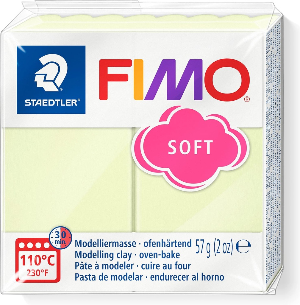 STAEDTLER MODELLING CLAY FIMO SOFT 57G VANILLA 8020-105