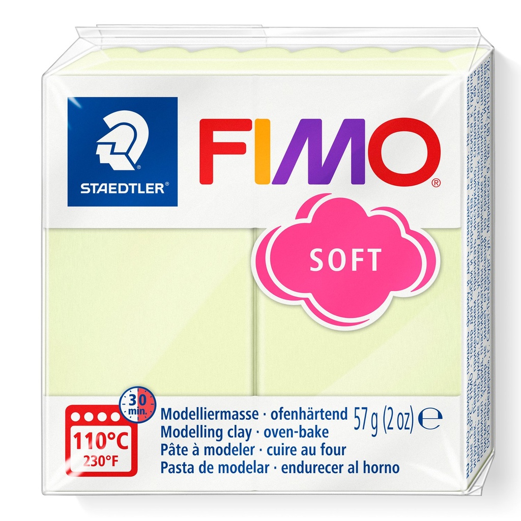 STAEDTLER MODELLING CLAY FIMO SOFT 57G VANILLA 8020-105