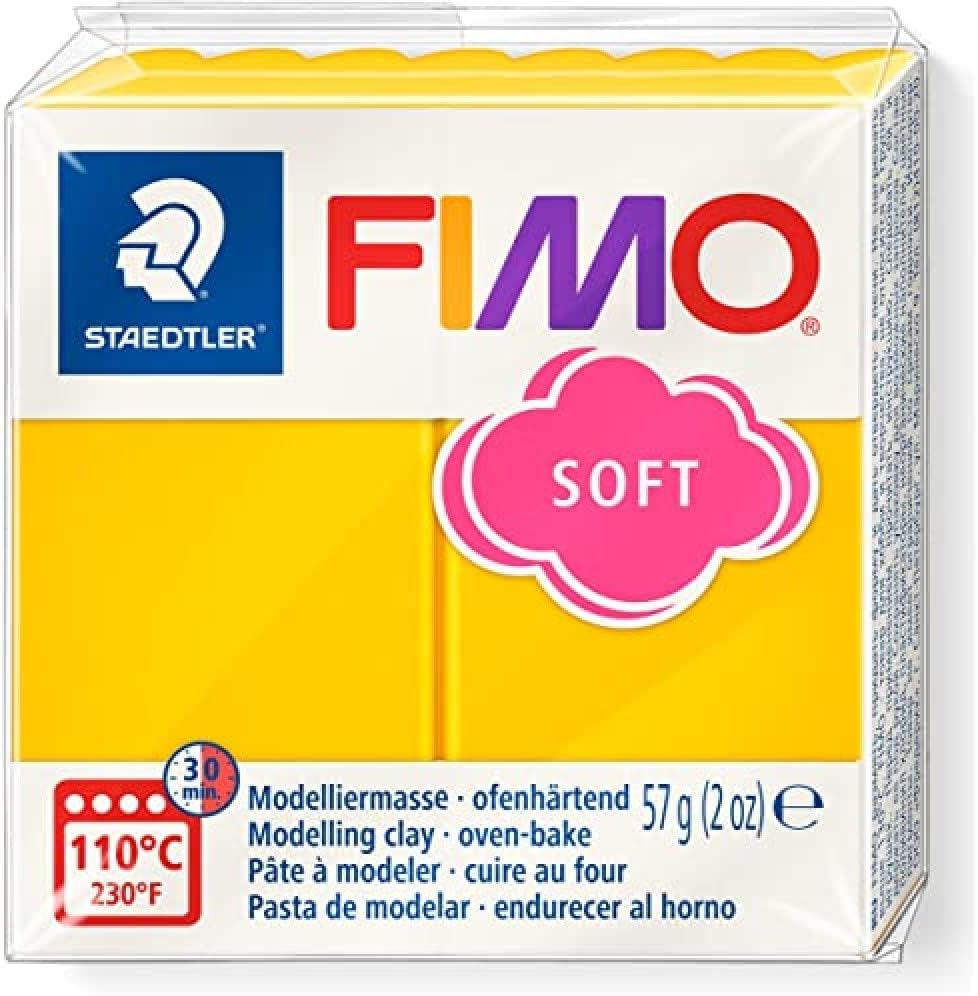 STAEDTLER MODELLING CLAY FIMO SOFT 57G SUNFLOWER 8020-16