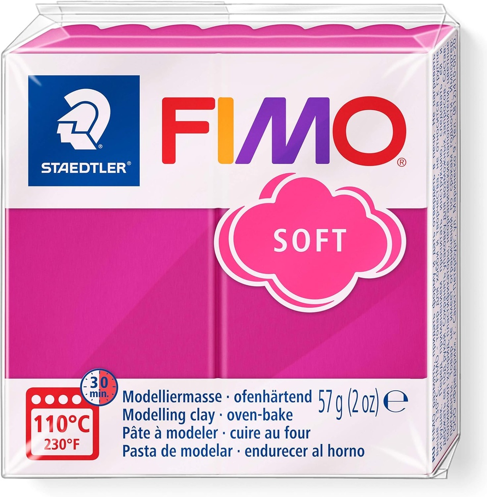 STAEDTLER MOD. CLAY FIMO SOFT RASPBERRY