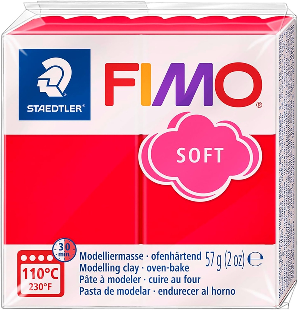 STAEDTLER MOD. CLAY FIMO SOFT INDIAN RED