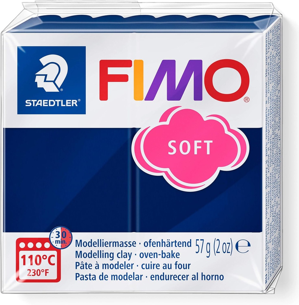 STAEDTLER MOD. CLAY FIMO SOFT BRILLIANT BLUE