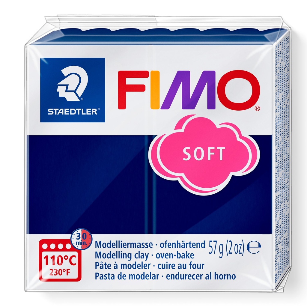 STAEDTLER MODELLING CLAY FIMO SOFT 57G WINDSOR BLUE 8020-35