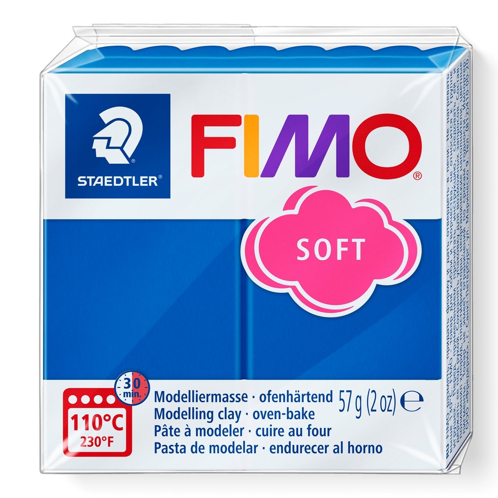 STAEDTLER MODELLING CLAY FIMO SOFT 57G PACIFIC BLUE 8020-37