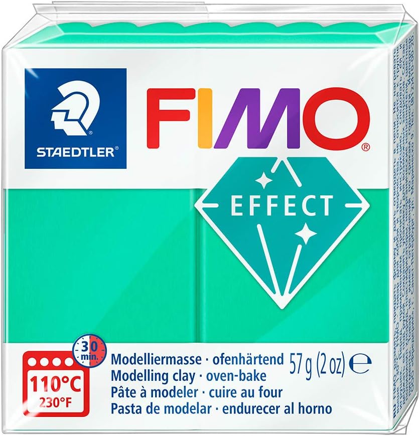 STAEDTLER MOD. CLAY FIMO EF. GREEN TRANSLUCEN