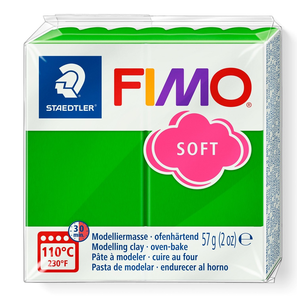 STAEDTLER MODELLING CLAY FIMO SOFT 57G TROPICAL GREEN 8020-53