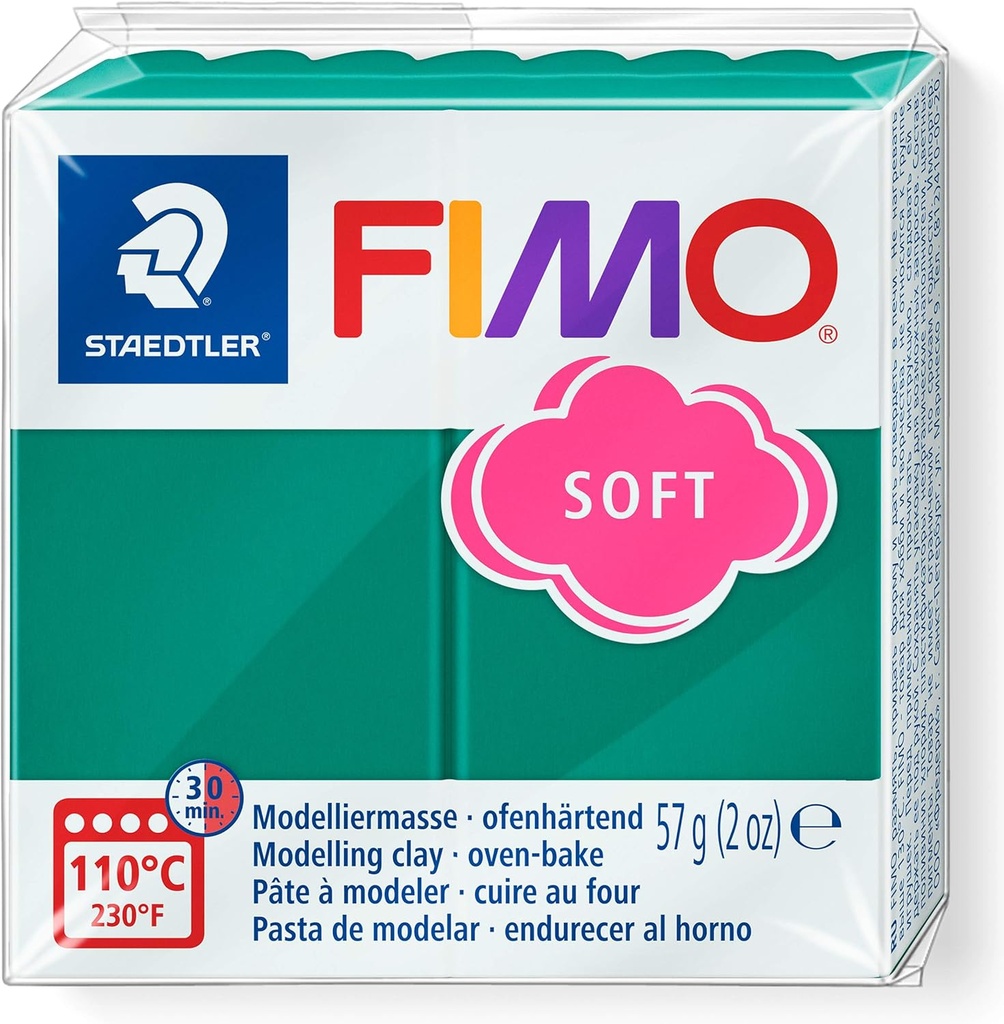 STAEDTLER MOD. CLAY FIMO SOFT EMERALD