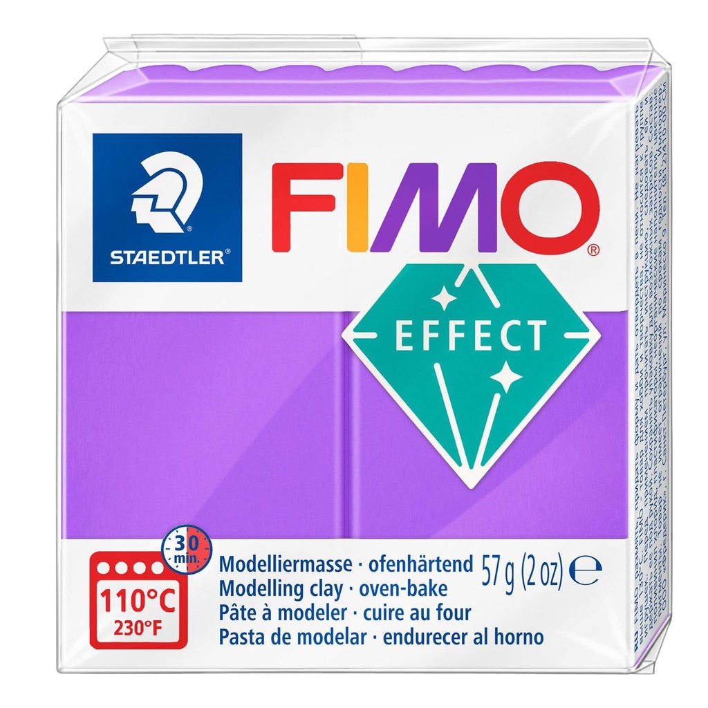 STAEDTLER MOD. CLAY FIMO EF. LILAC TRANSLUCEN