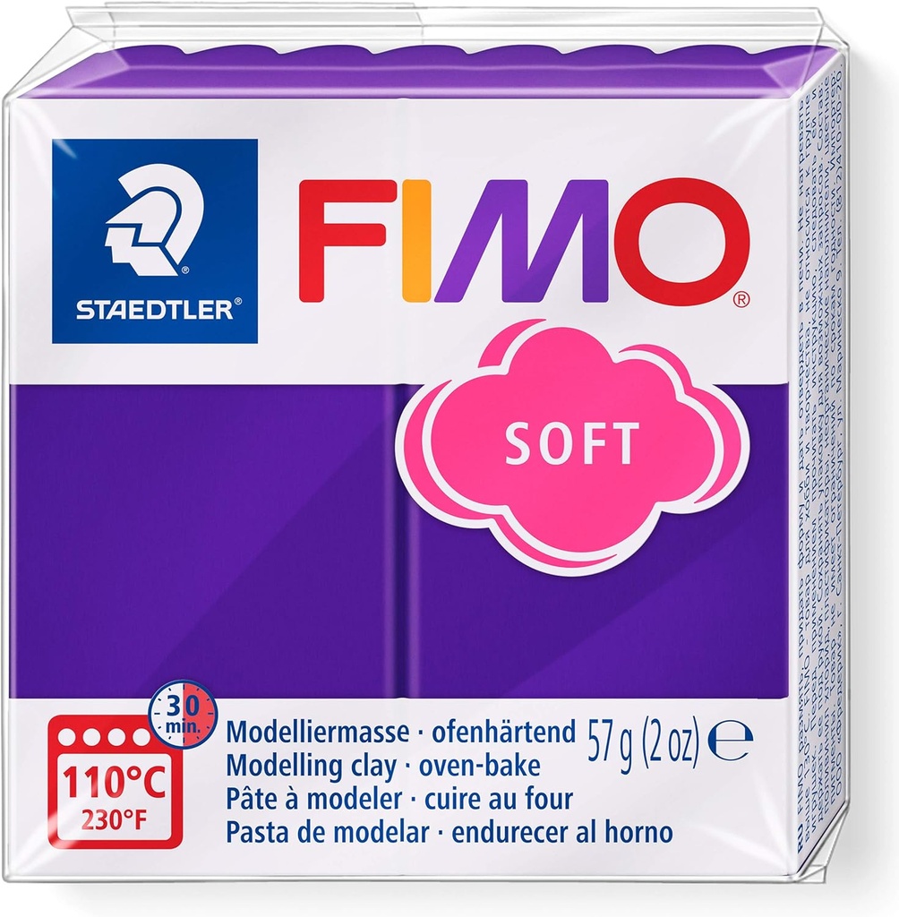 STAEDTLER MOD. CLAY FIMO SOFT PLUM