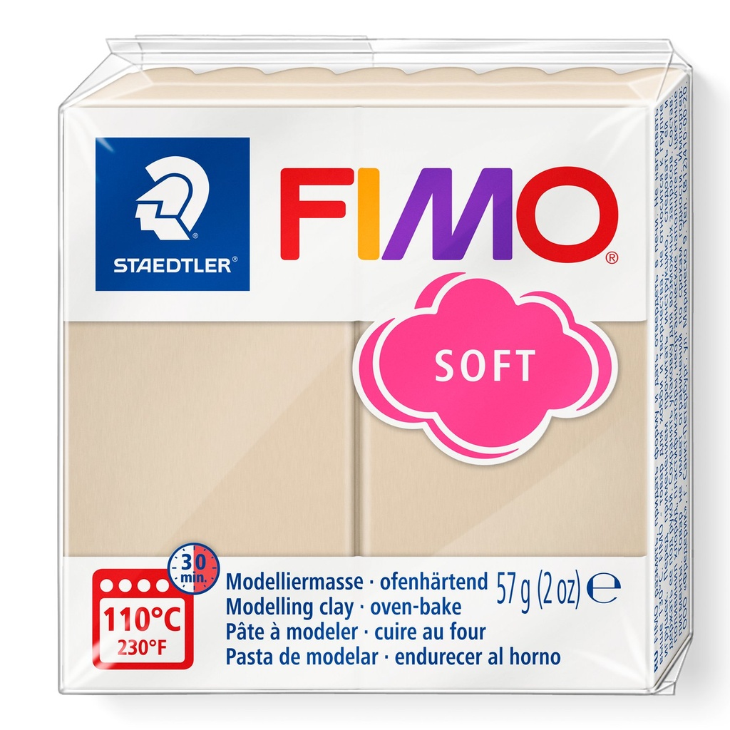 STAEDTLER MODELLING CLAY FIMO SOFT 57G SAHARA 8020-70