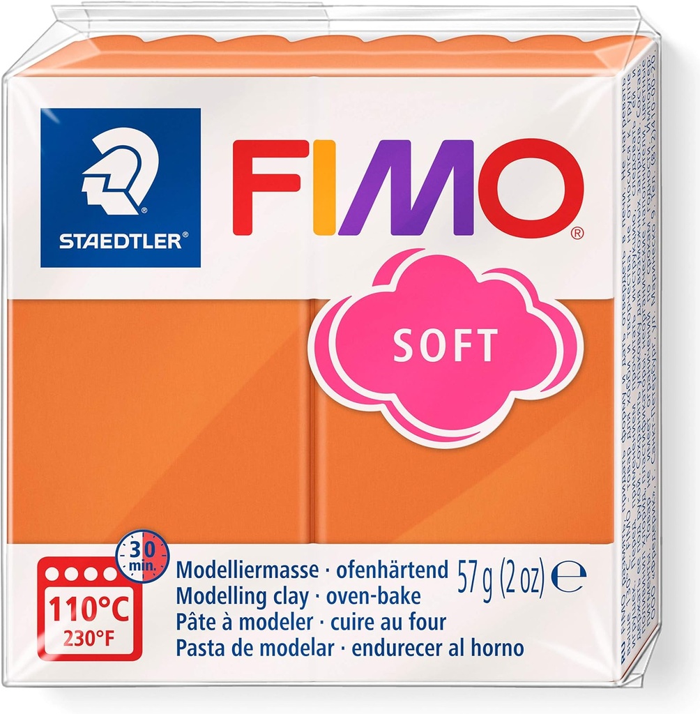 STAEDTLER MOD. CLAY FIMO SOFT COGNAC