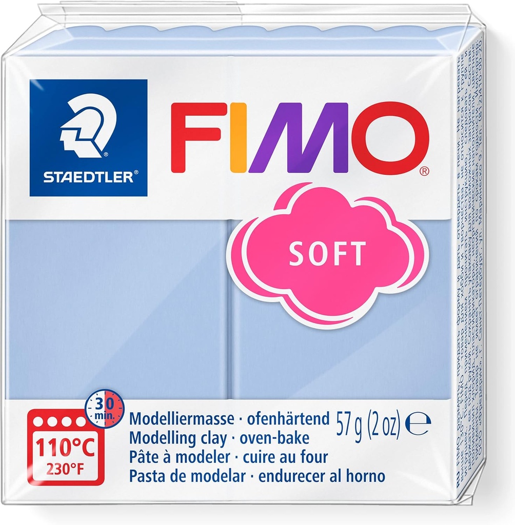 STAEDTLER MODELLING CLAY FIMO SOFT 57G MORNING BREEZE 8020-T30