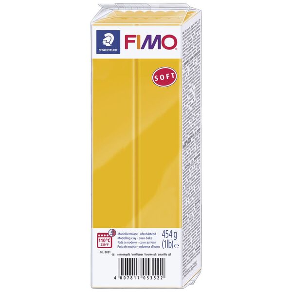 STAEDTLER MOD. CLAY FIMO SOFT 454G SUNFLOWER