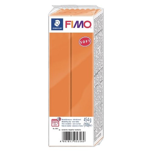 STAEDTLER MOD. CLAY FIMO SOFT 454G TANGERINE