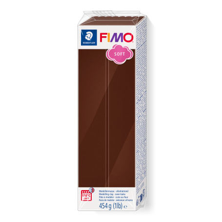 MOD. CLAY FIMO SOFT 454G CHOCOLATE