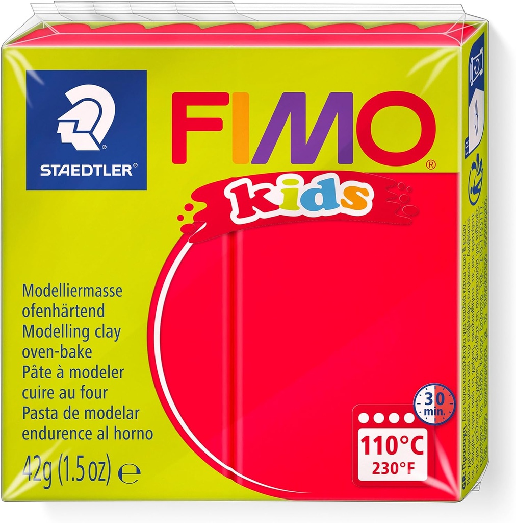 STAEDTLER MOD. CLAY FIMO KIDS RED