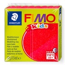 STAEDTLER MODELLING CLAY FIMO KIDS 42G RED GLITTER 8030-212 