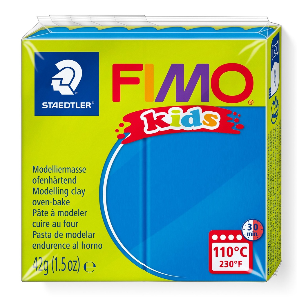 STAEDTLER MODELLING CLAY FIMO KIDS 42G BLUE 8030-3