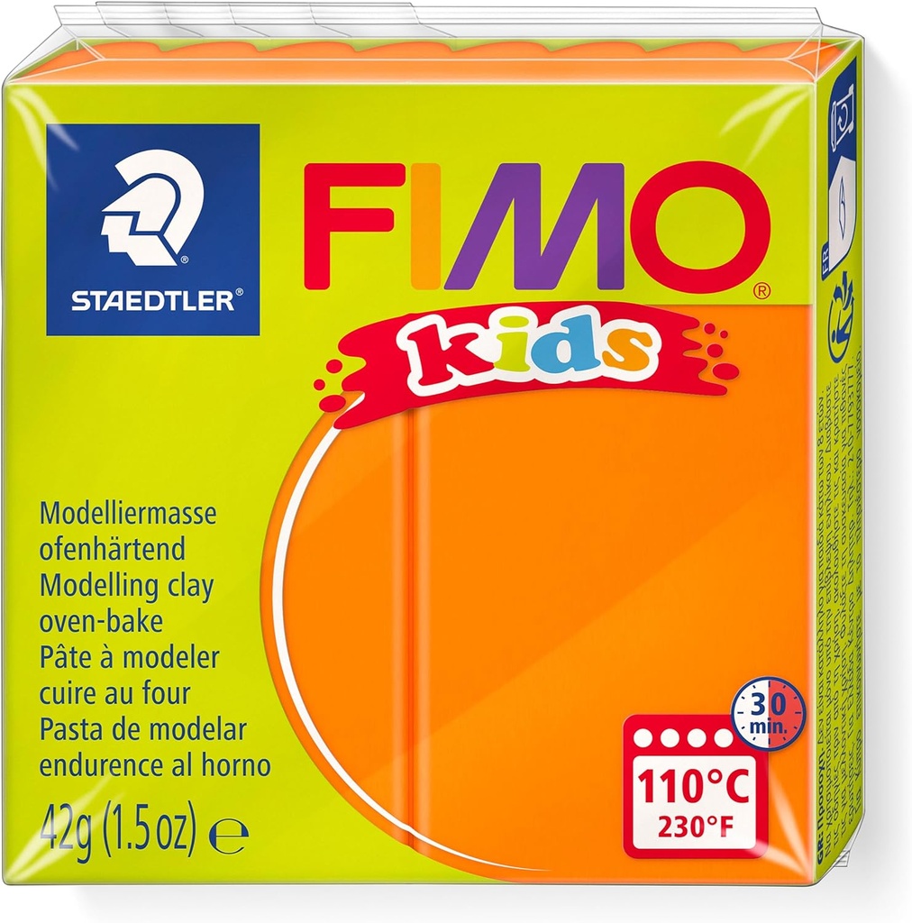 STAEDTLER MOD. CLAY FIMO KIDS ORANGE